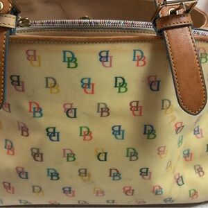 Dooney & Bourke Colorful Logo Satchel